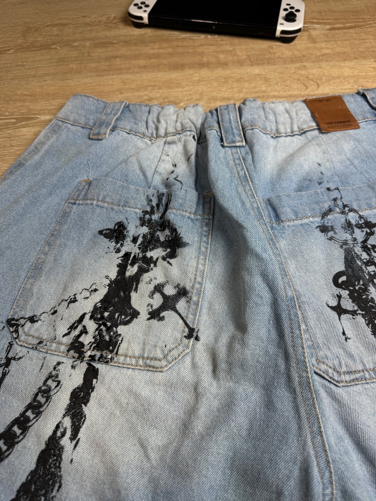 CHAINED ECLIPSE DENIM