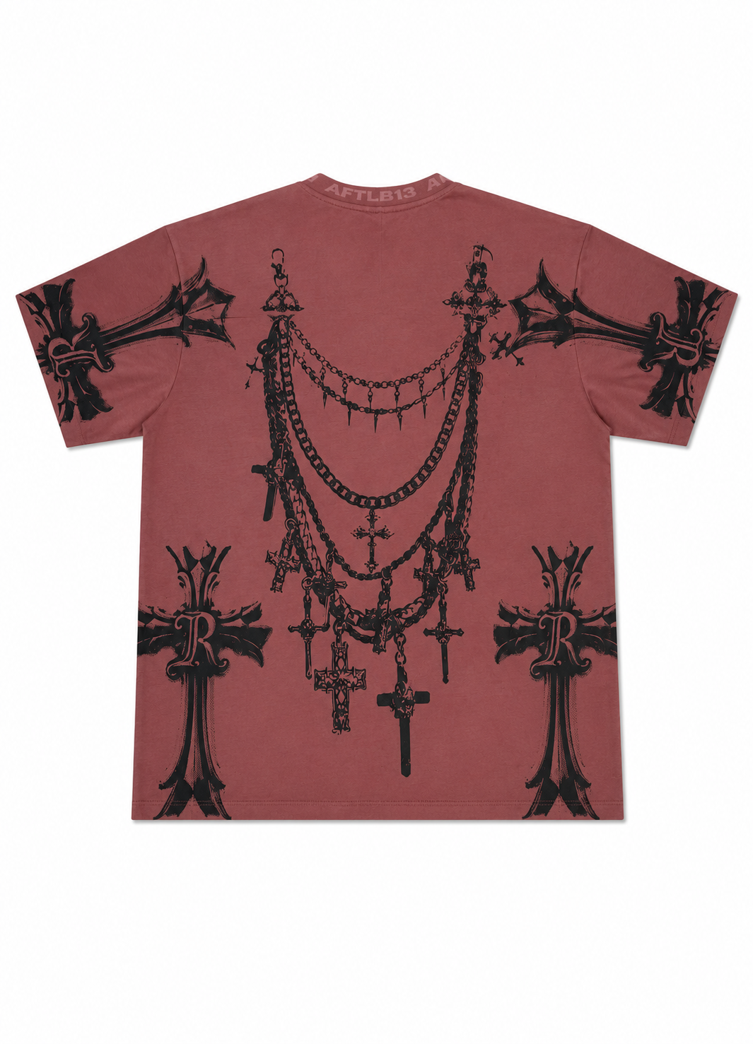 CRIMSON CROSS ARCHIVE TEE