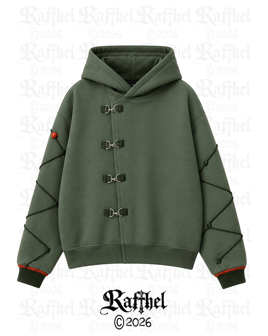 HOOODIE GREEN GON