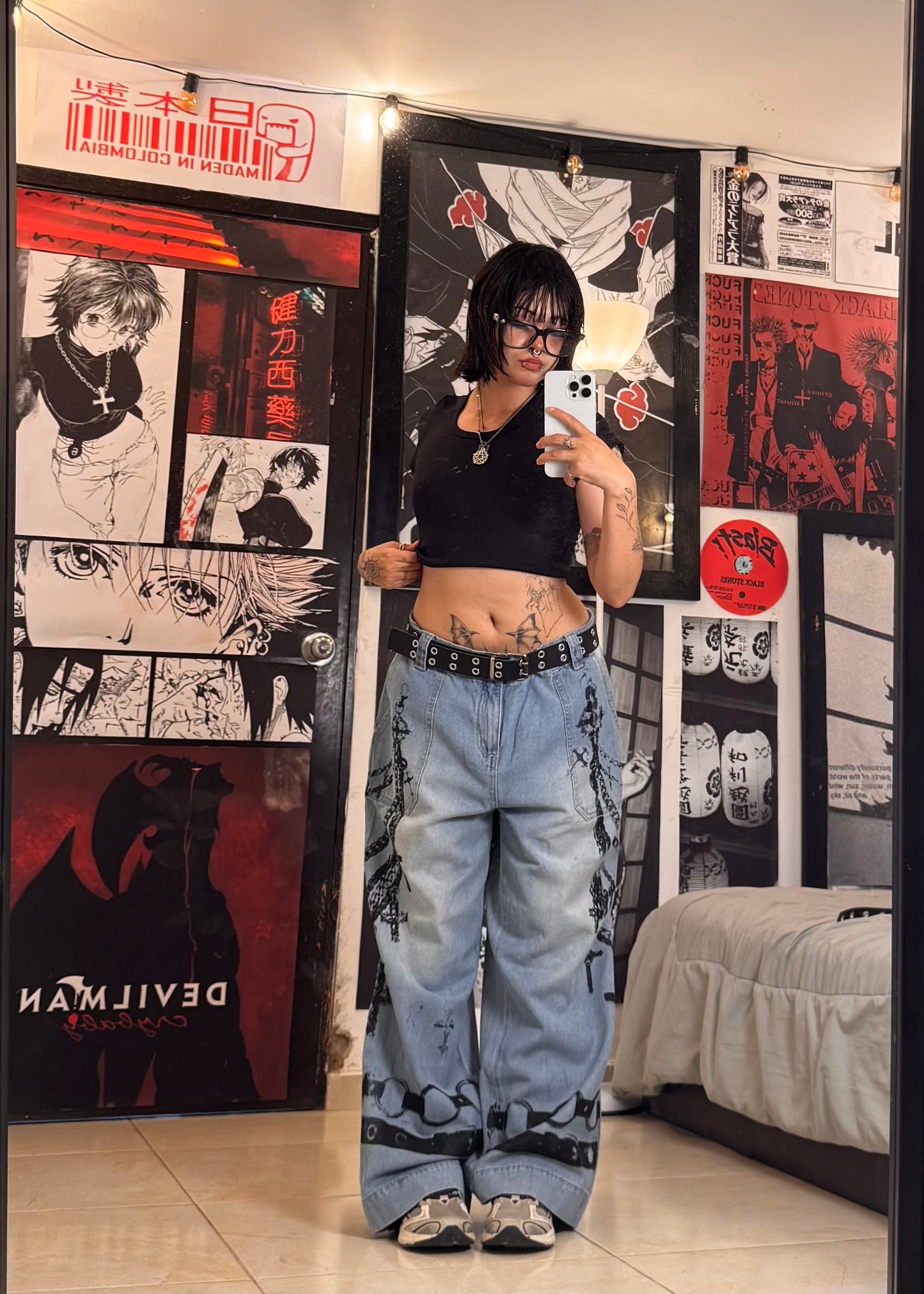 CHAINED ECLIPSE DENIM