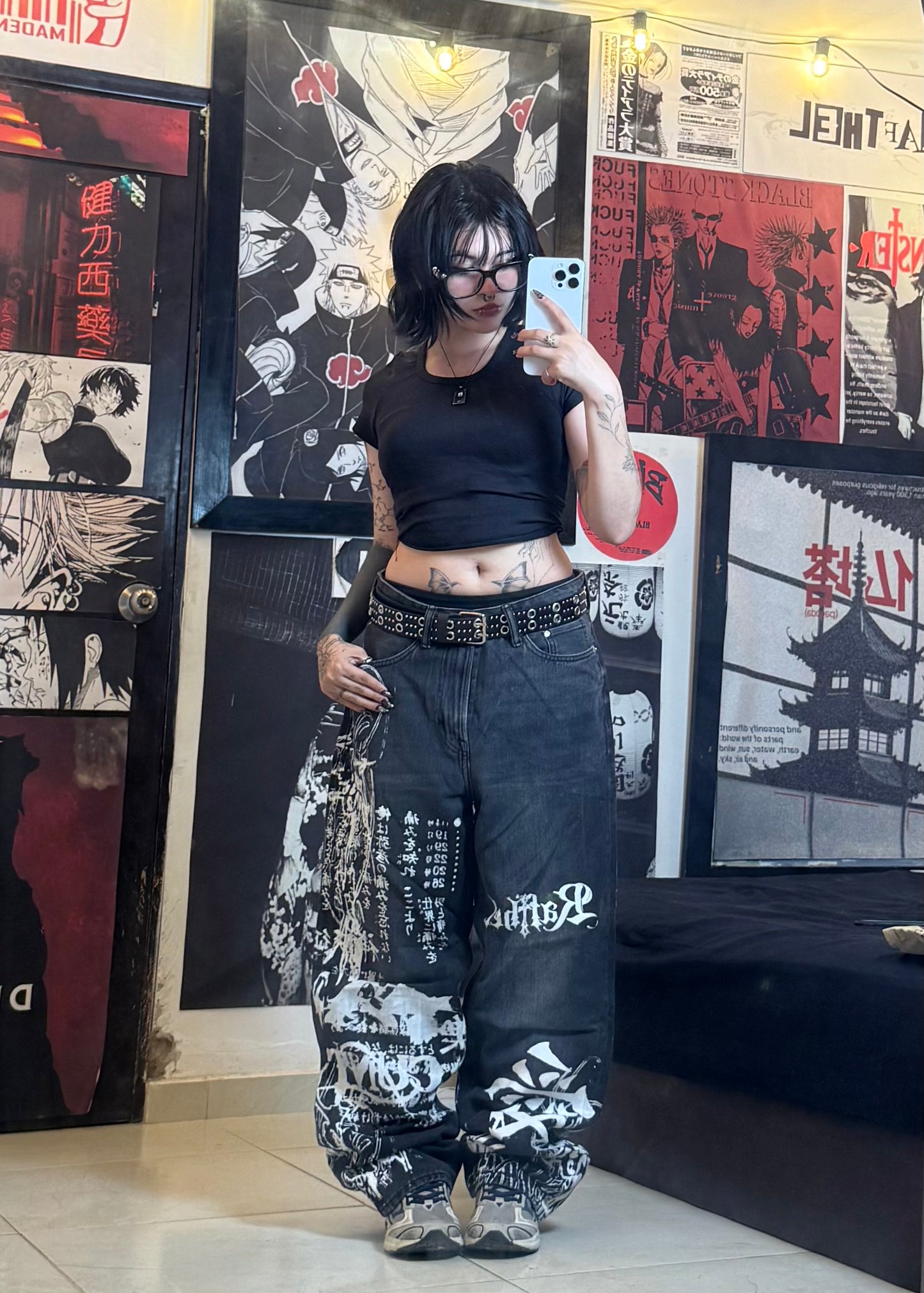 CROW WIDE DENIM