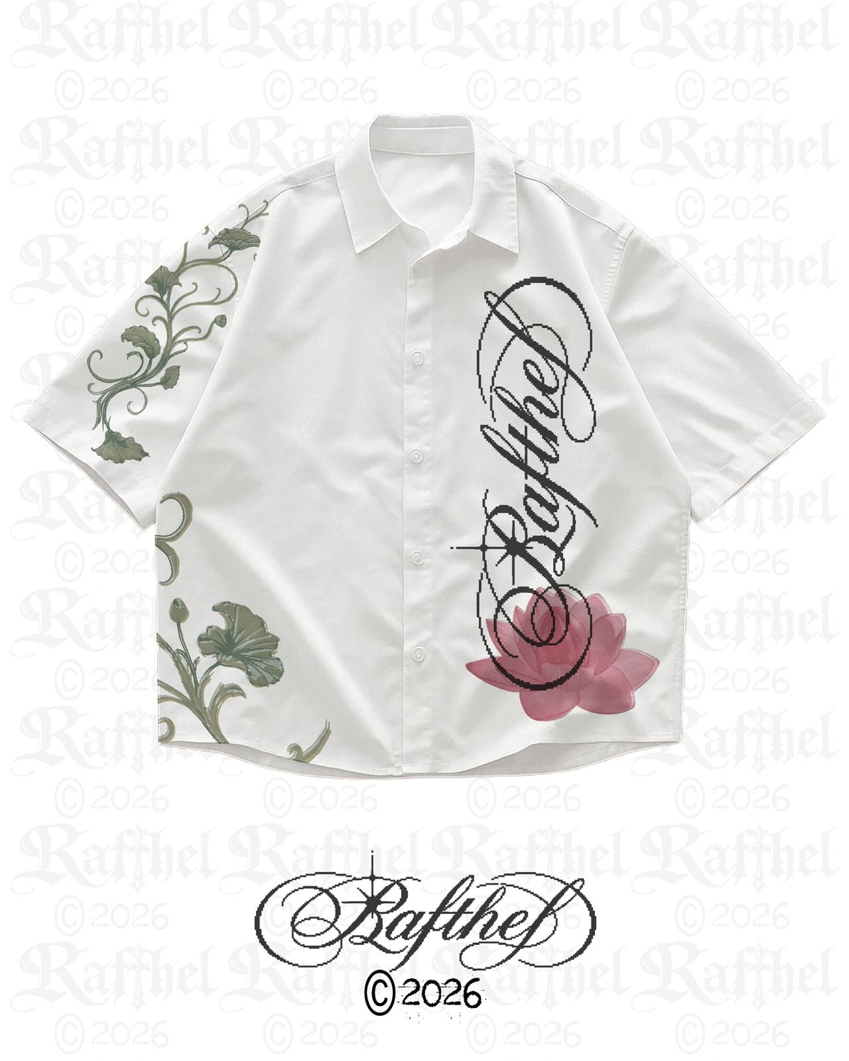 CAMISA DE BOTONES FORGOTTEN GARDEN