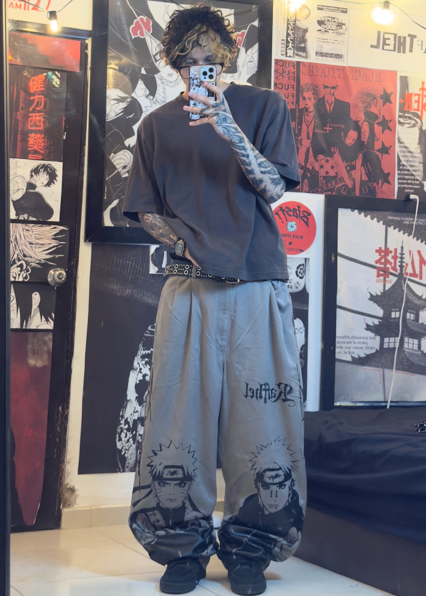 BAGGY GRAY PANT CUSTOM