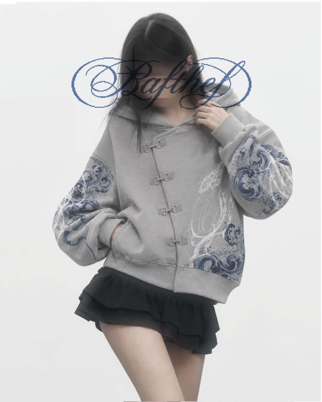 HOODIE AZURE CHAOS