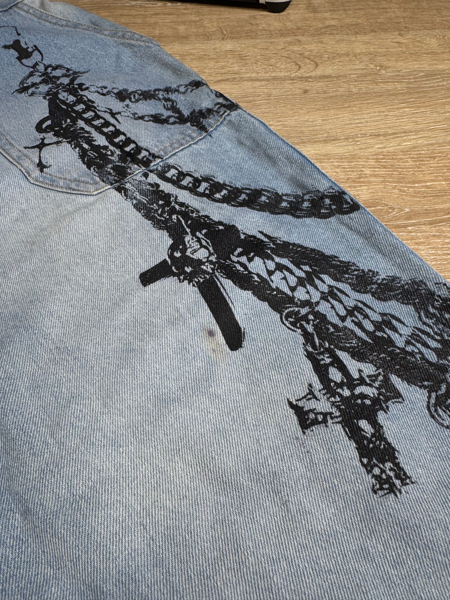 CHAINED ECLIPSE DENIM