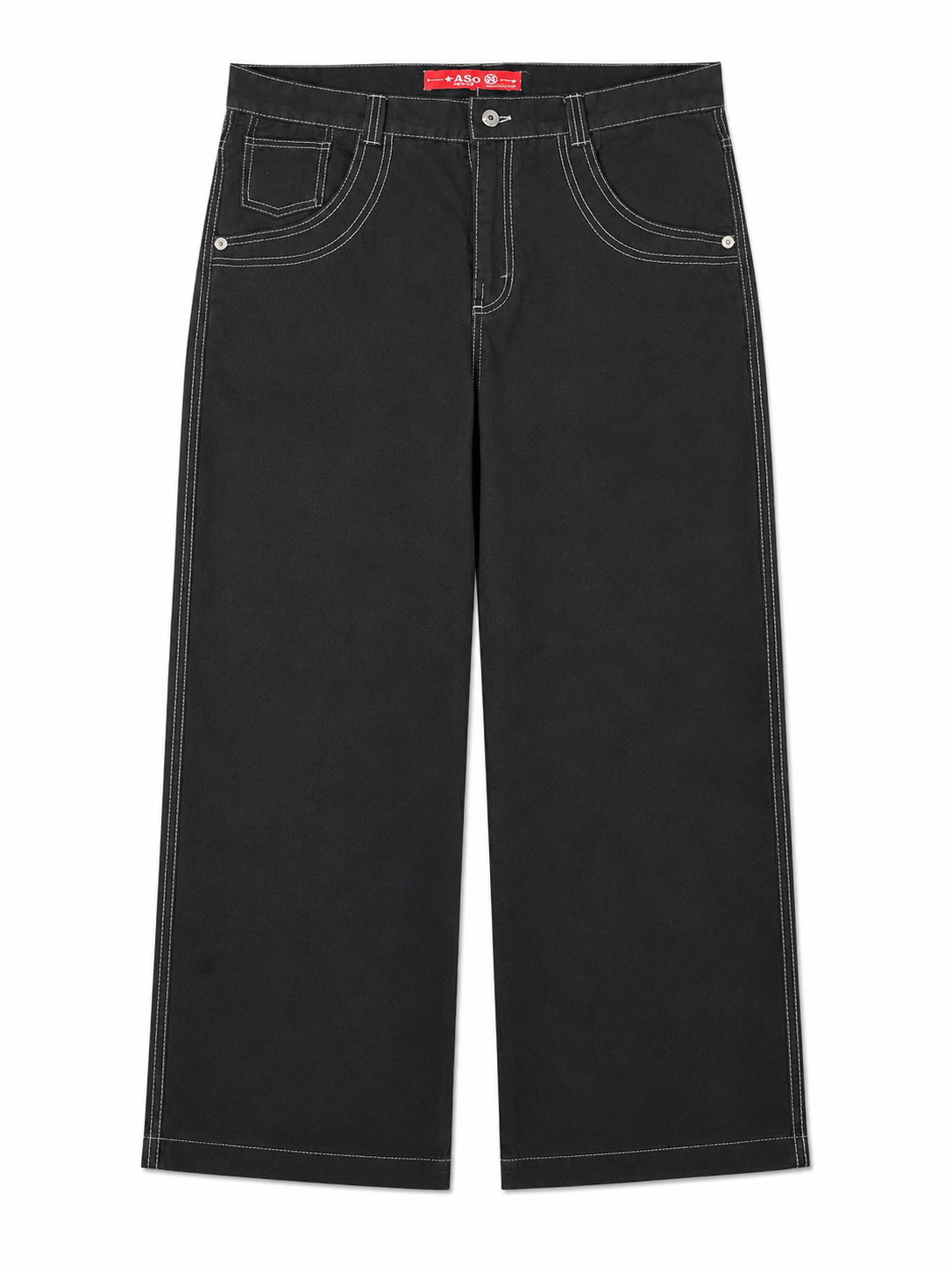 EVERYDAY BLACK TROUSERS