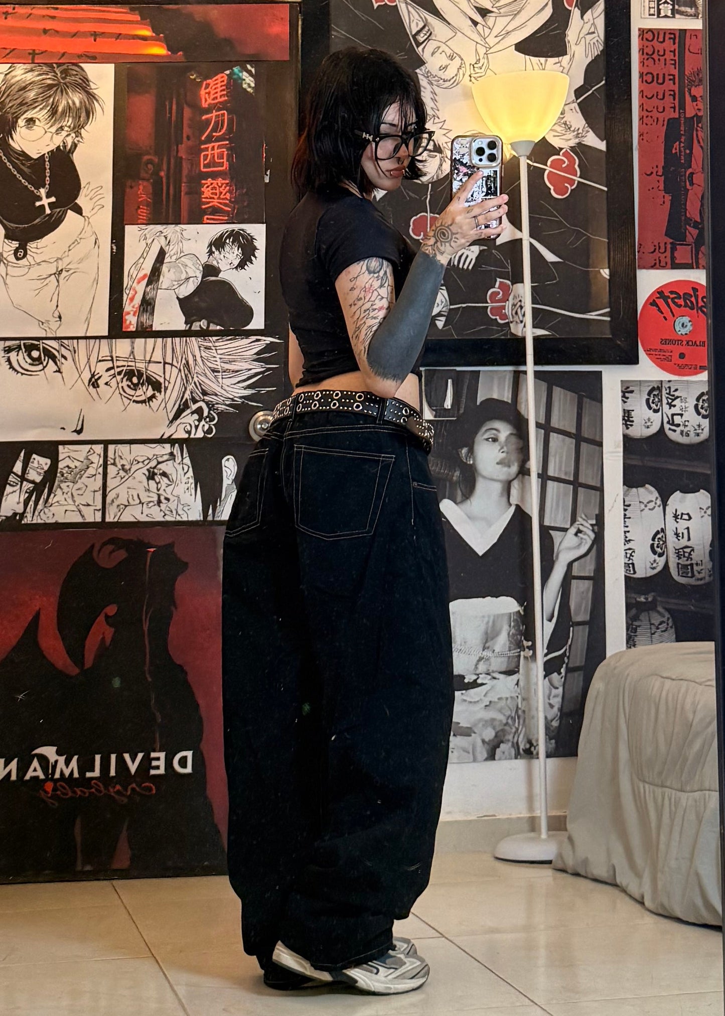 BLACK ESSENTIAL PANTS
