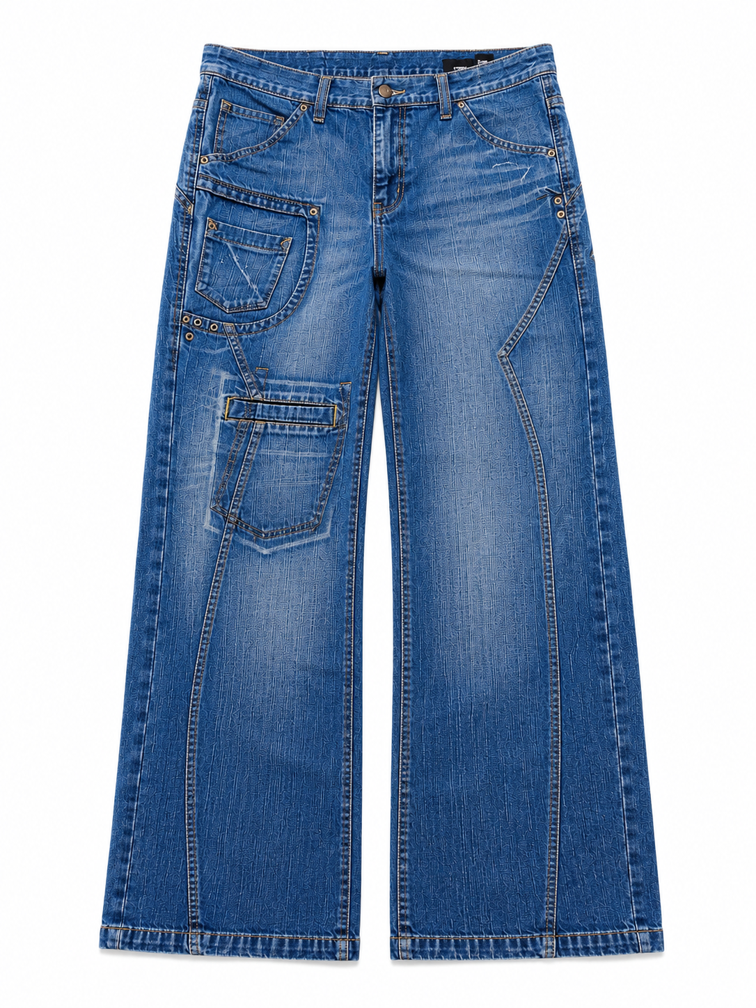 Y2K MULTI-POCKET JEANS