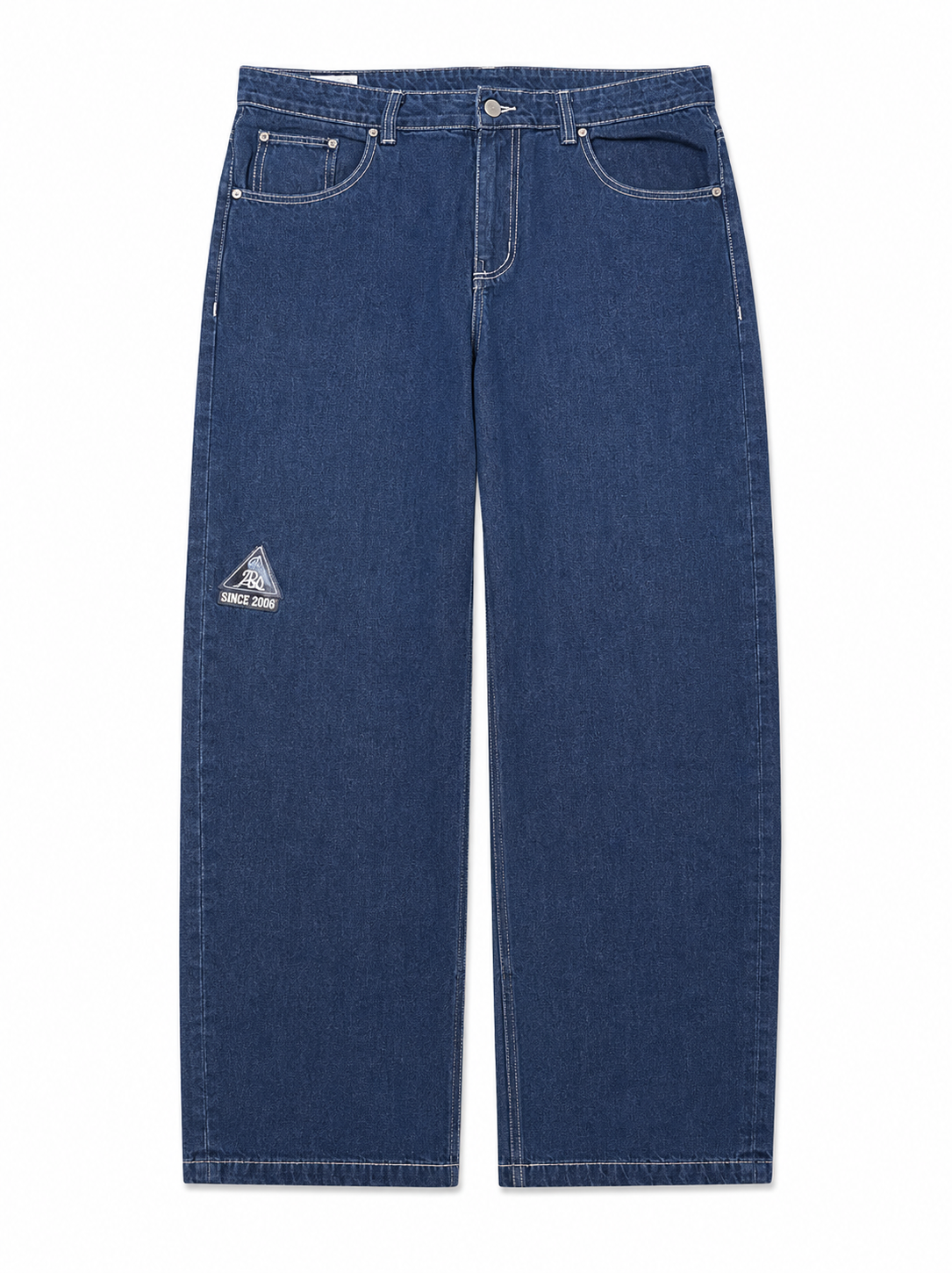 FADED PANEL LOOSE DENIM