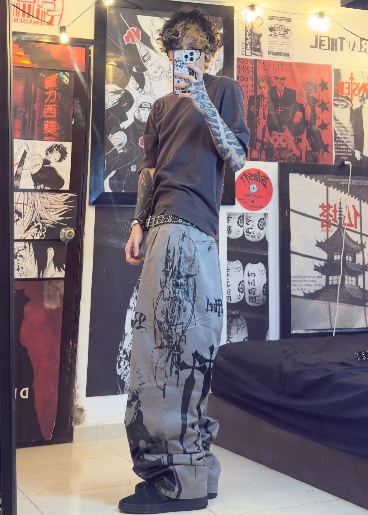 BAGGY GRAY PANT CUSTOM