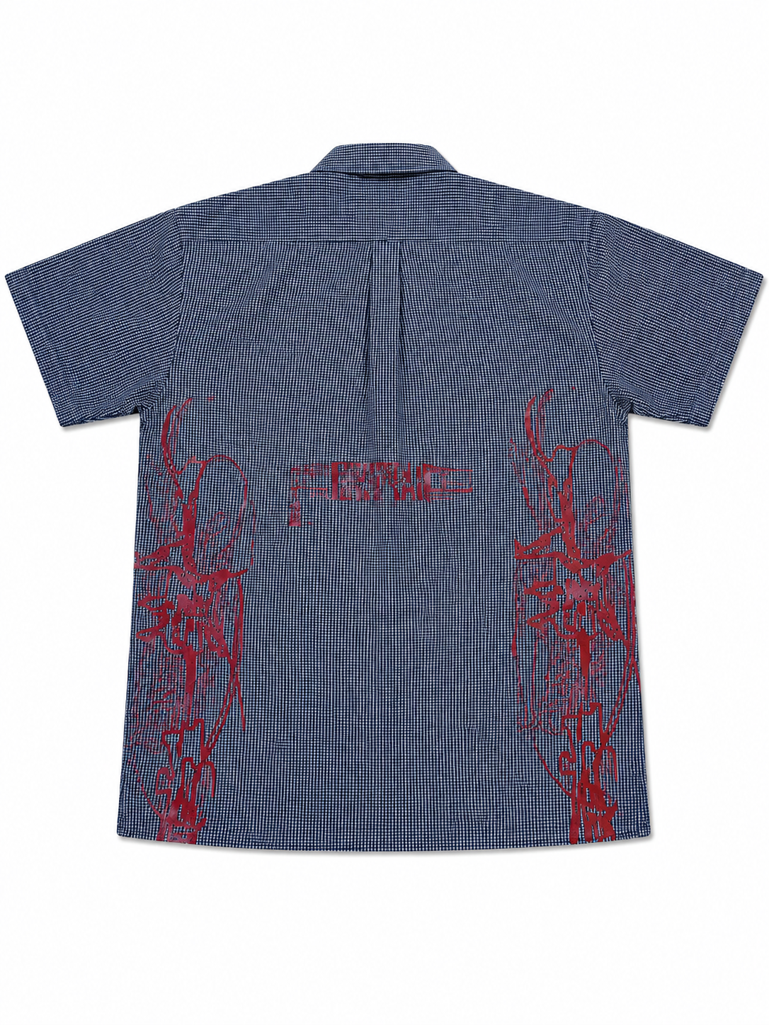 BLUE CHECK ARCHIVE SHIRT