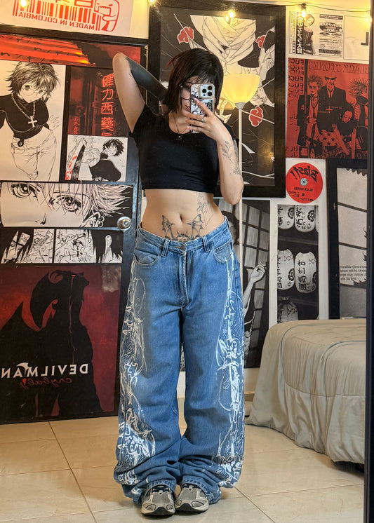 ARZ CUSTOM BAGGY DENIM
