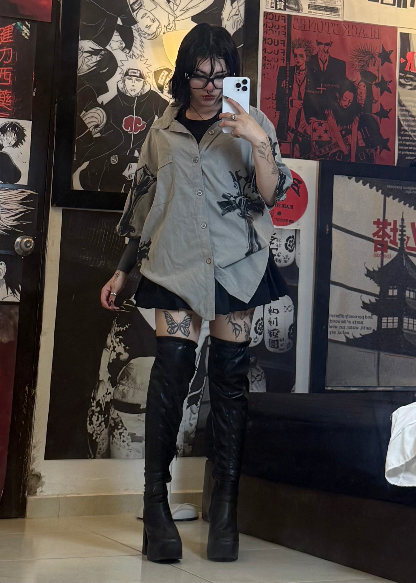 GRAPHITE CUSTOM SHIRT