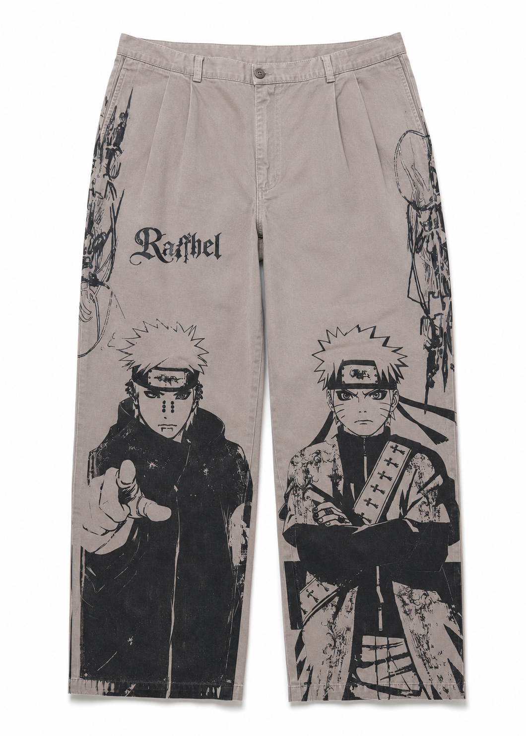 BAGGY GRAY PANT CUSTOM