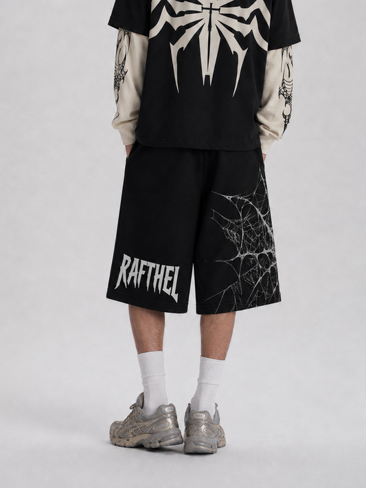 WEB VEIL SHORTS SPIDER