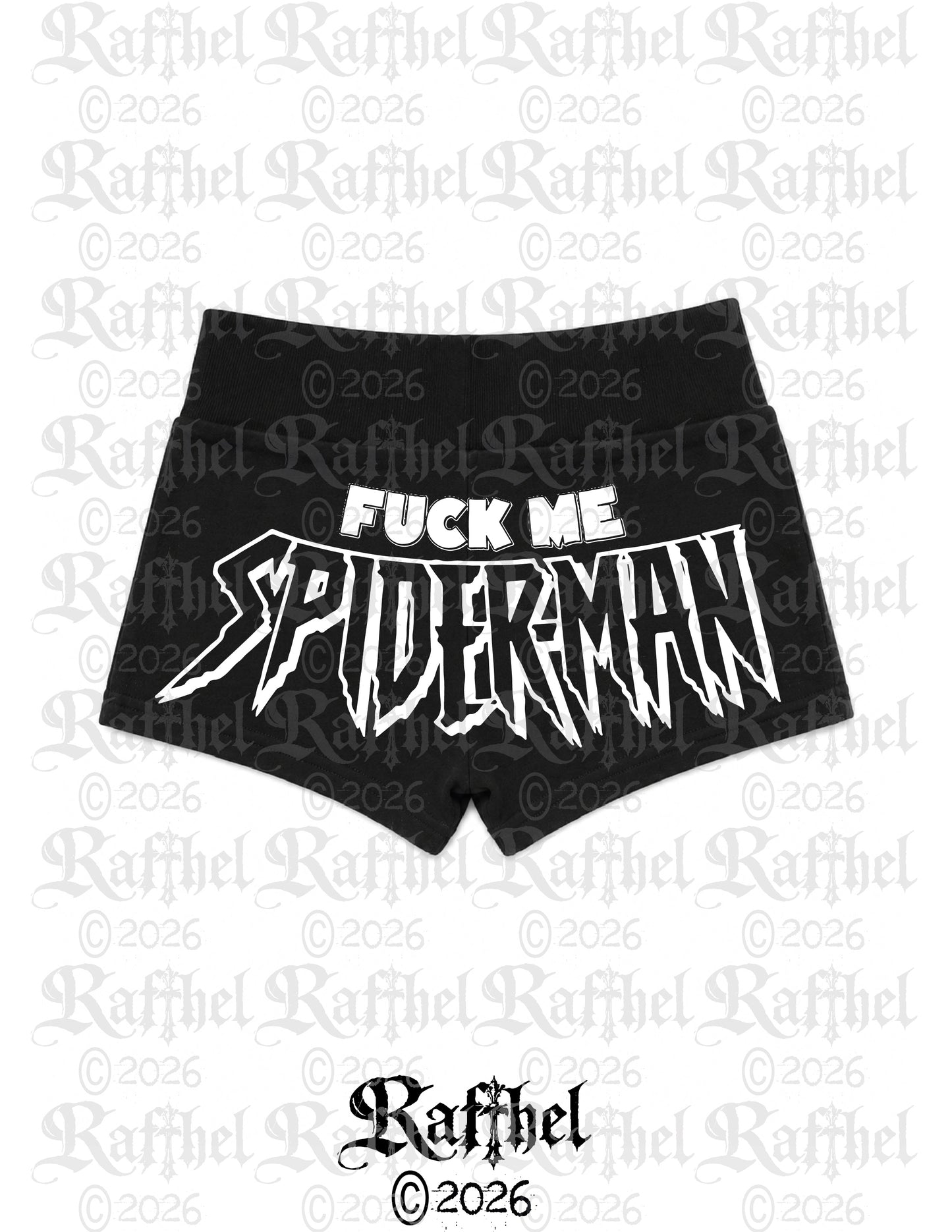 MINI SHORT FXCK ME SPIDER