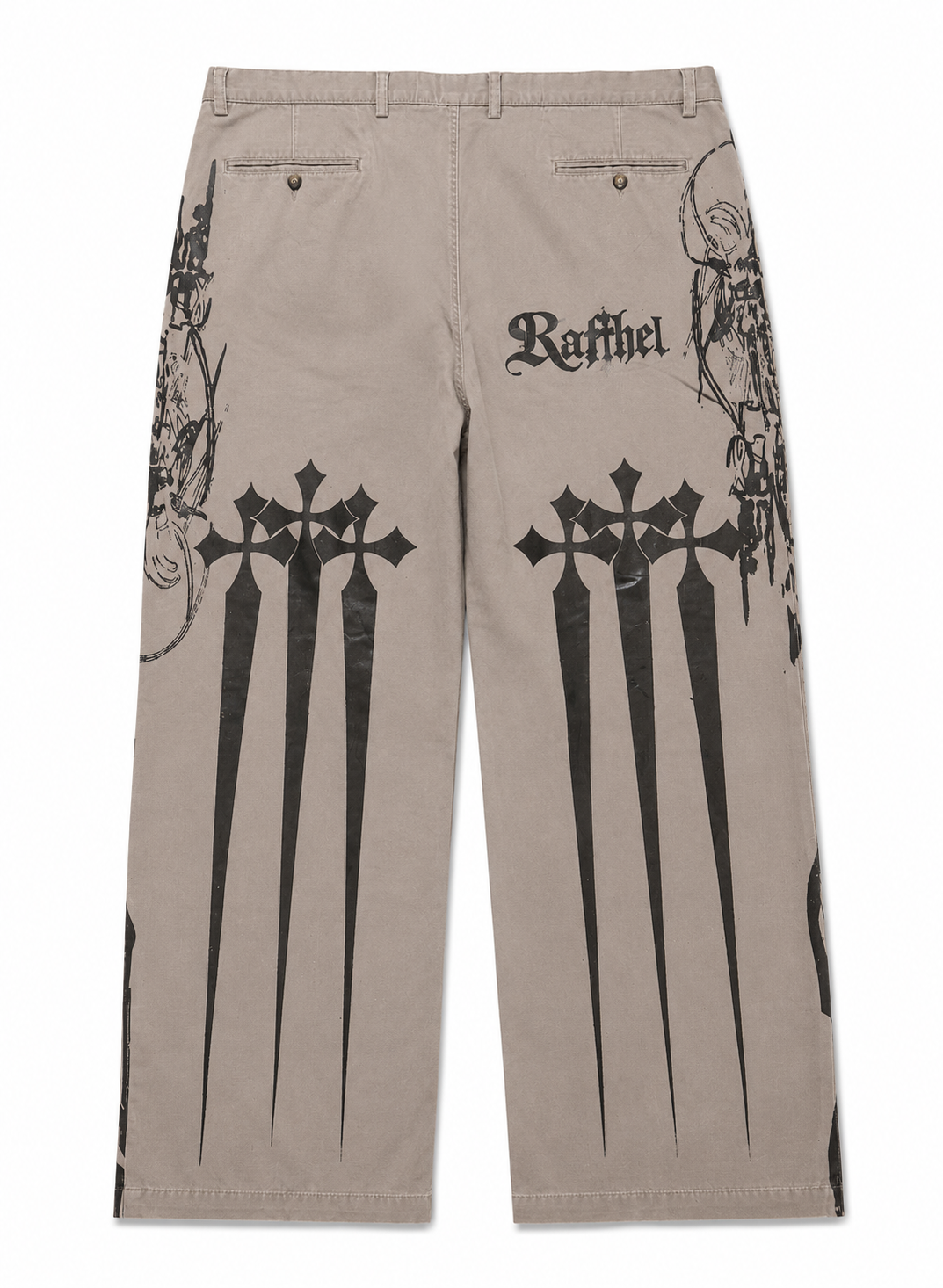 BAGGY GRAY PANT CUSTOM