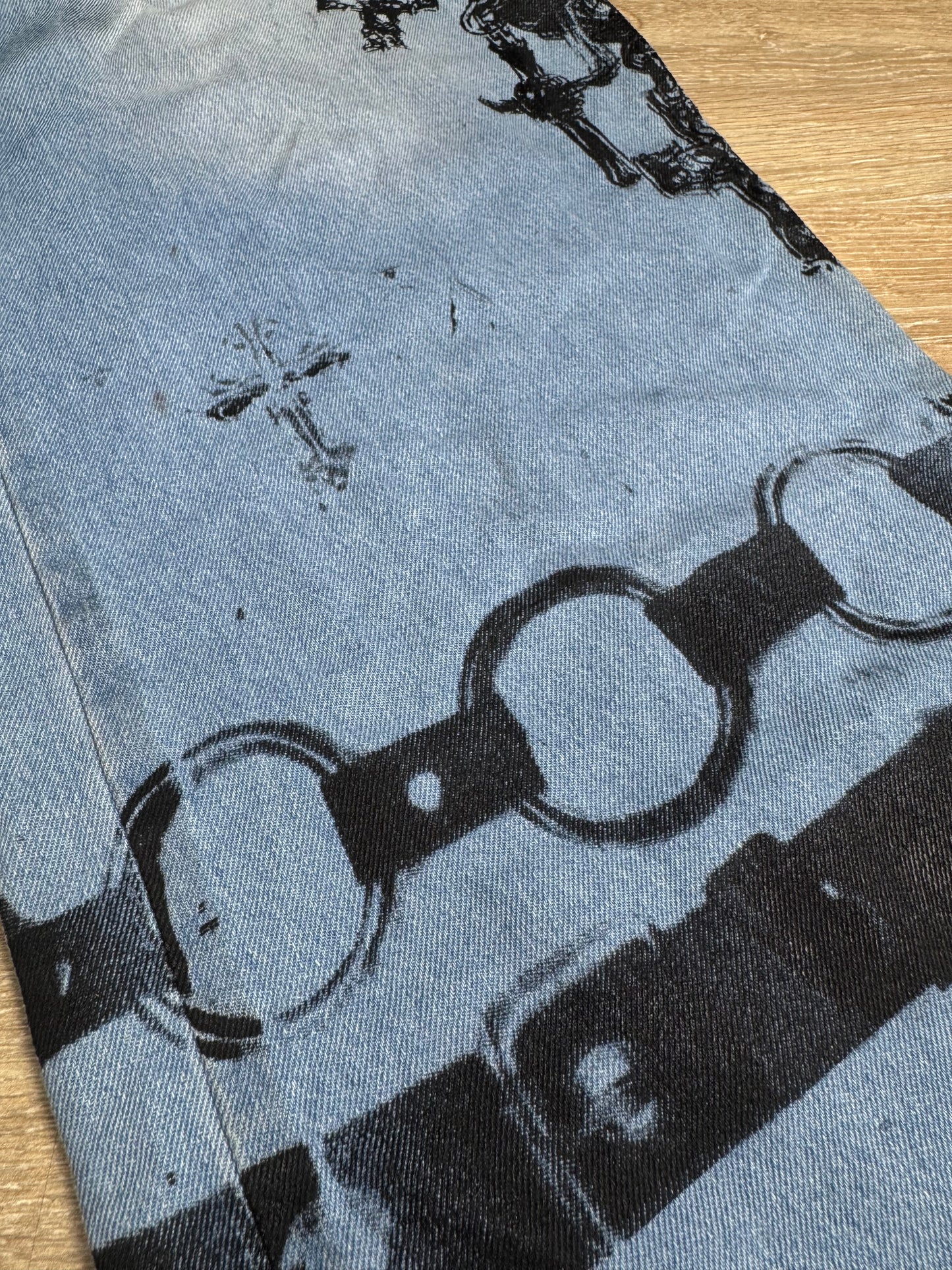 CHAINED ECLIPSE DENIM