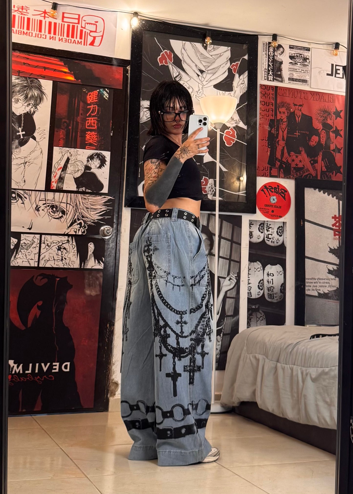 CHAINED ECLIPSE DENIM