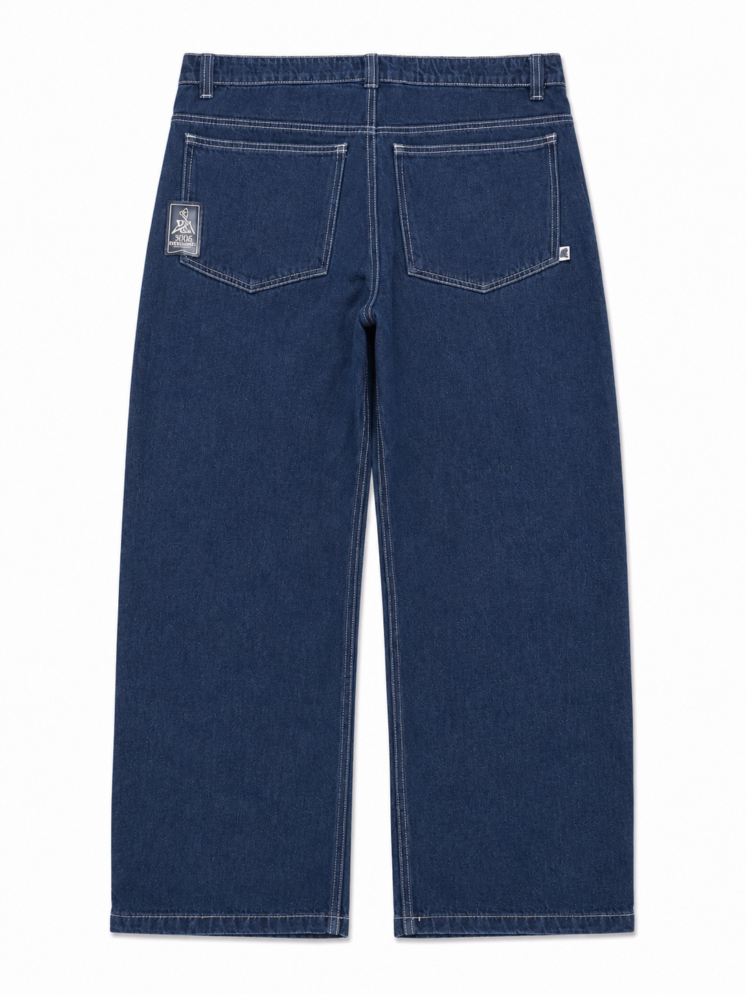 FADED PANEL LOOSE DENIM