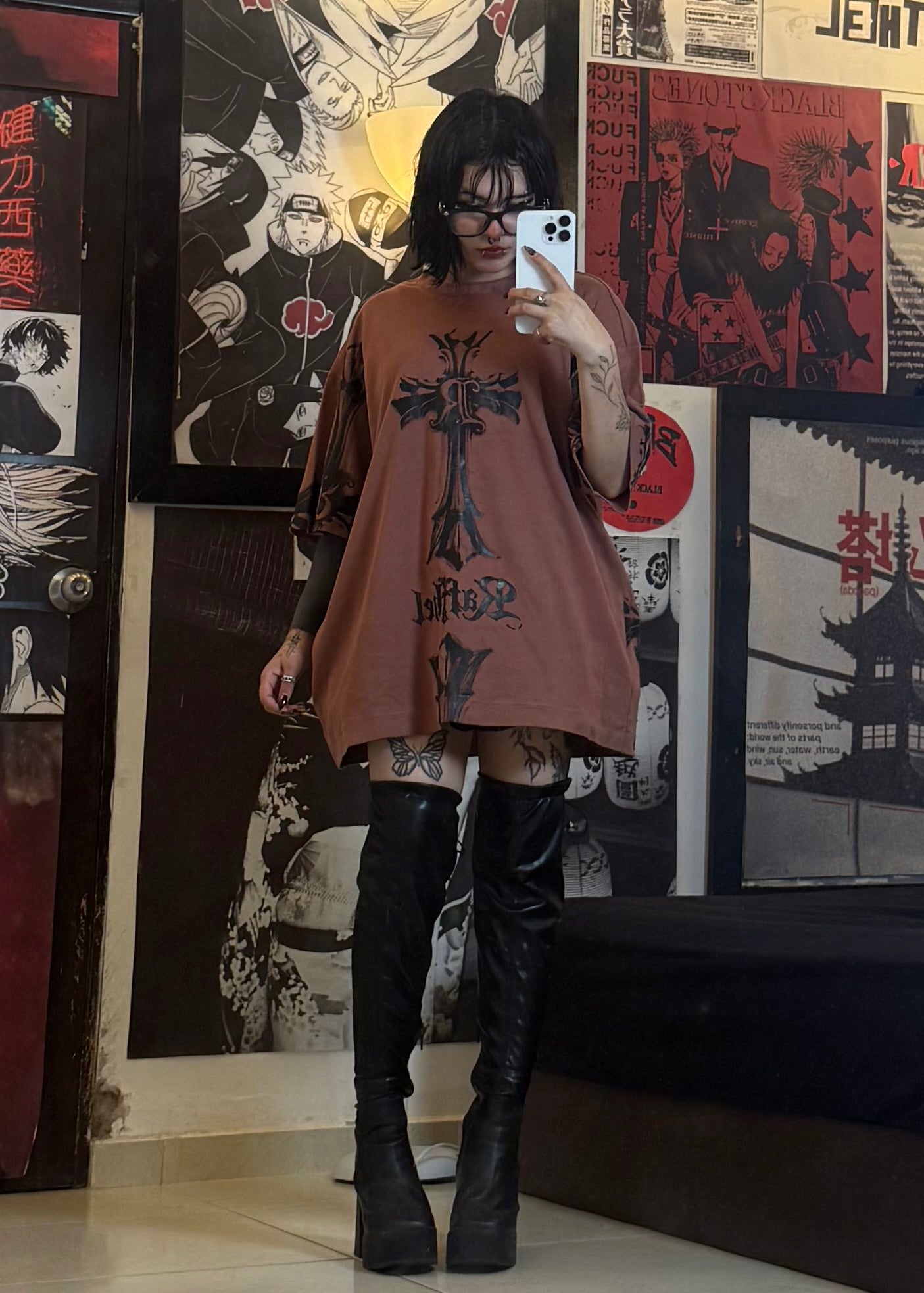CRIMSON CROSS ARCHIVE TEE