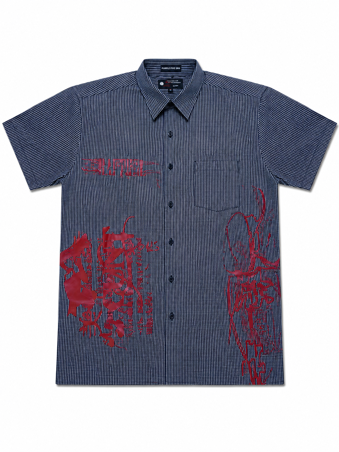 BLUE CHECK ARCHIVE SHIRT