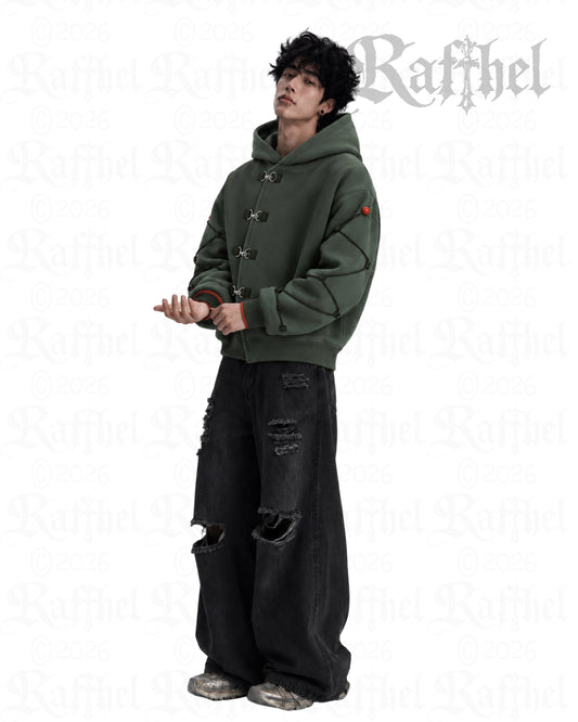 HOOODIE GREEN GON