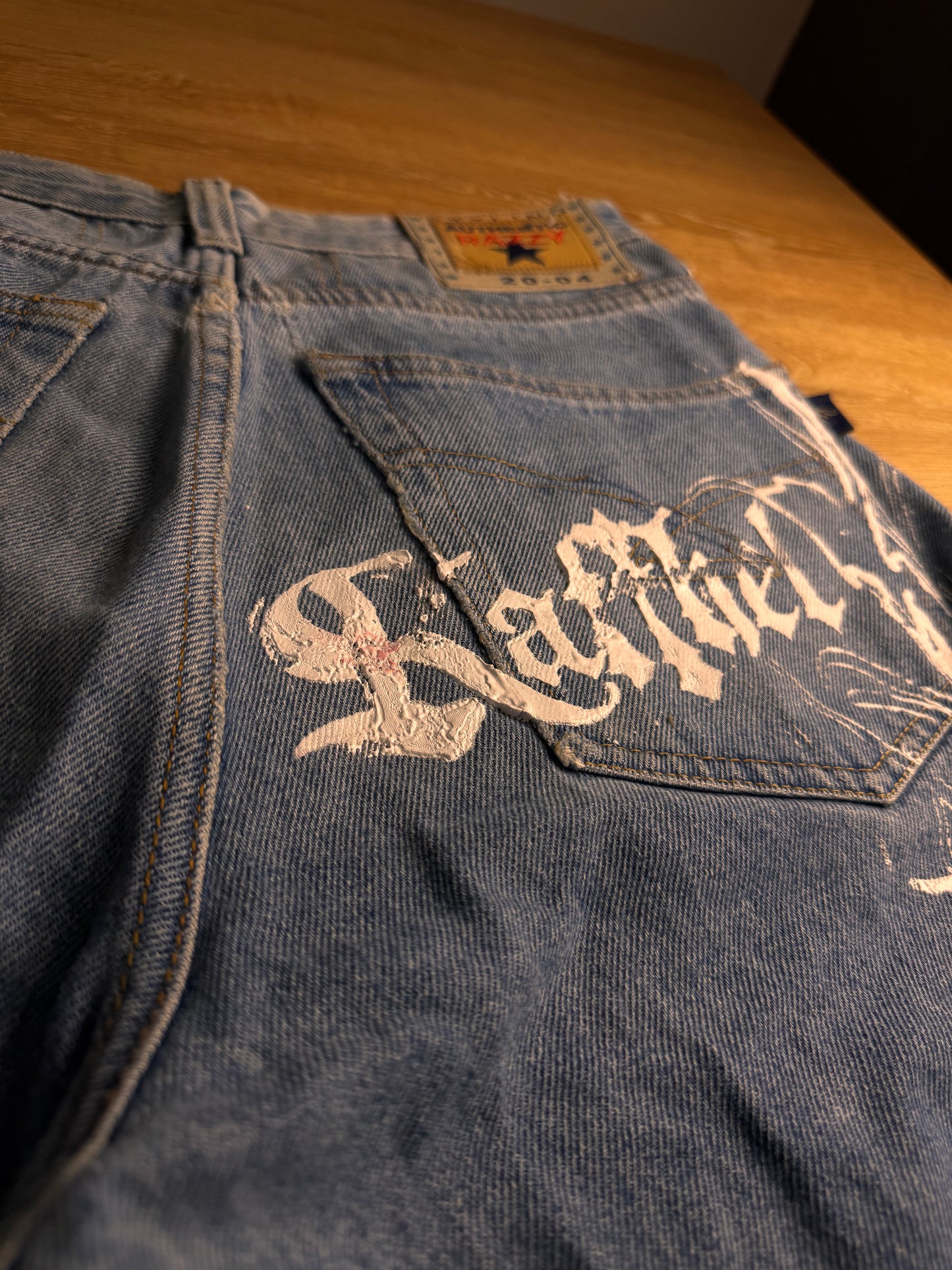 ARZ CUSTOM BAGGY DENIM