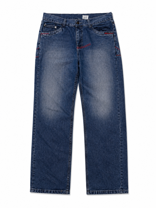 ZIP POCKETS DENIM