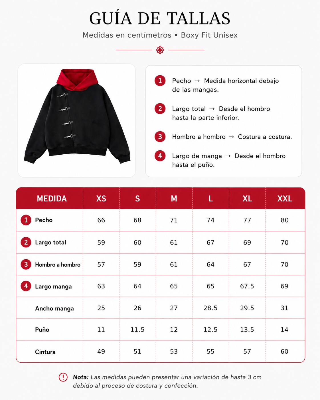 HOODIE RED ITADORI