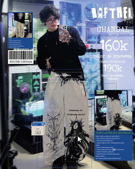 CHANDAL 001 · SILVER_GIRL_MACHINE.EXE