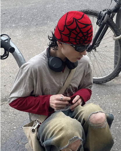 BEANIE SPIDER WEB