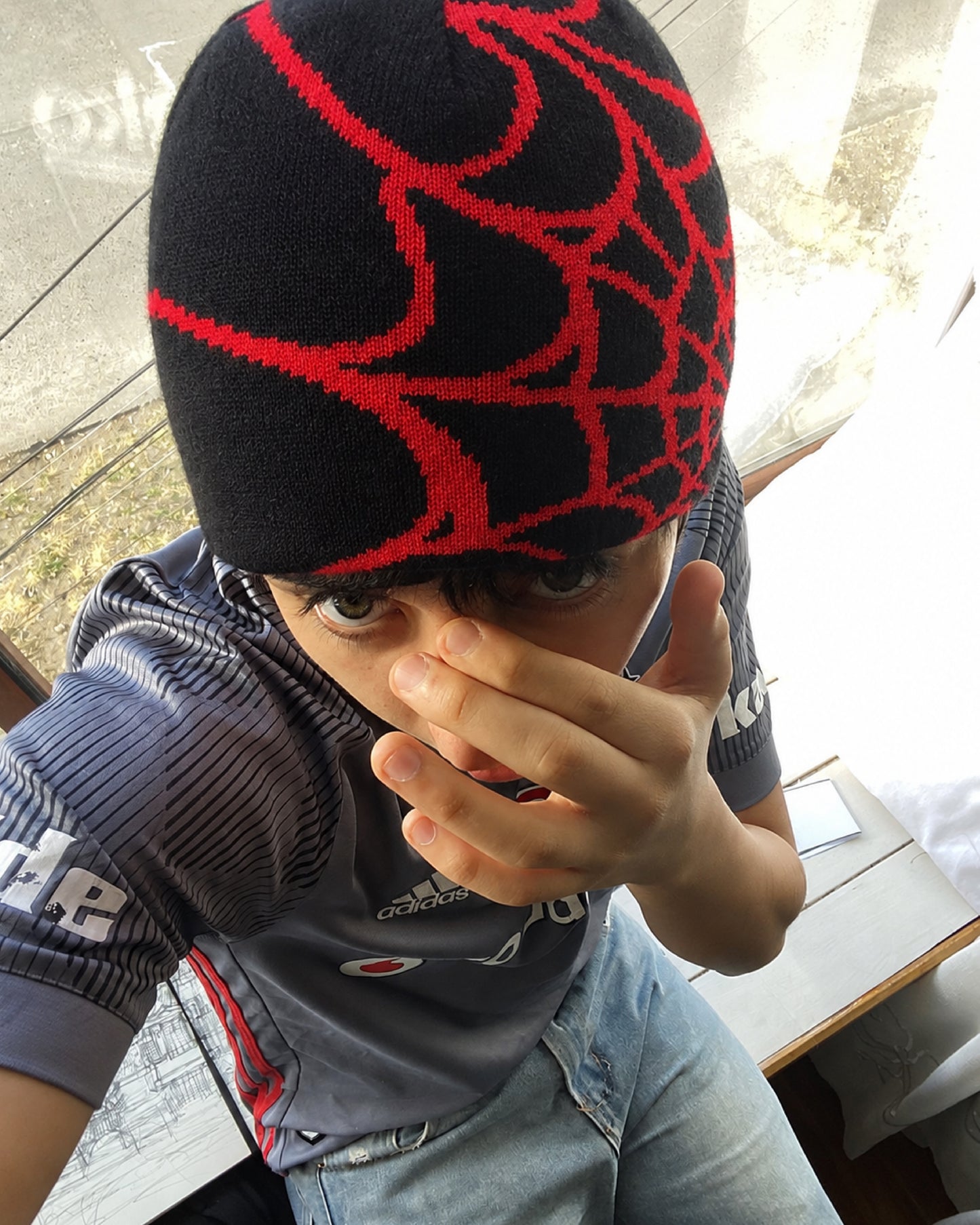 BEANIE SPIDER WEB