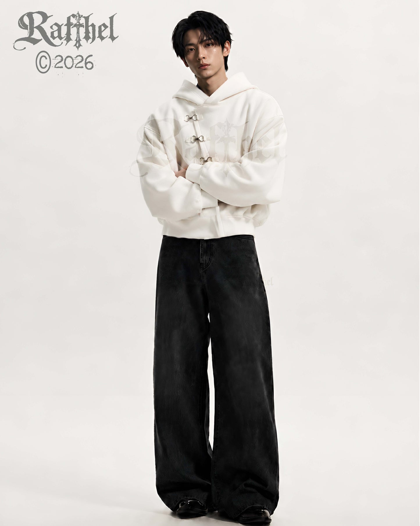 HOODIE WHITE // YUTA