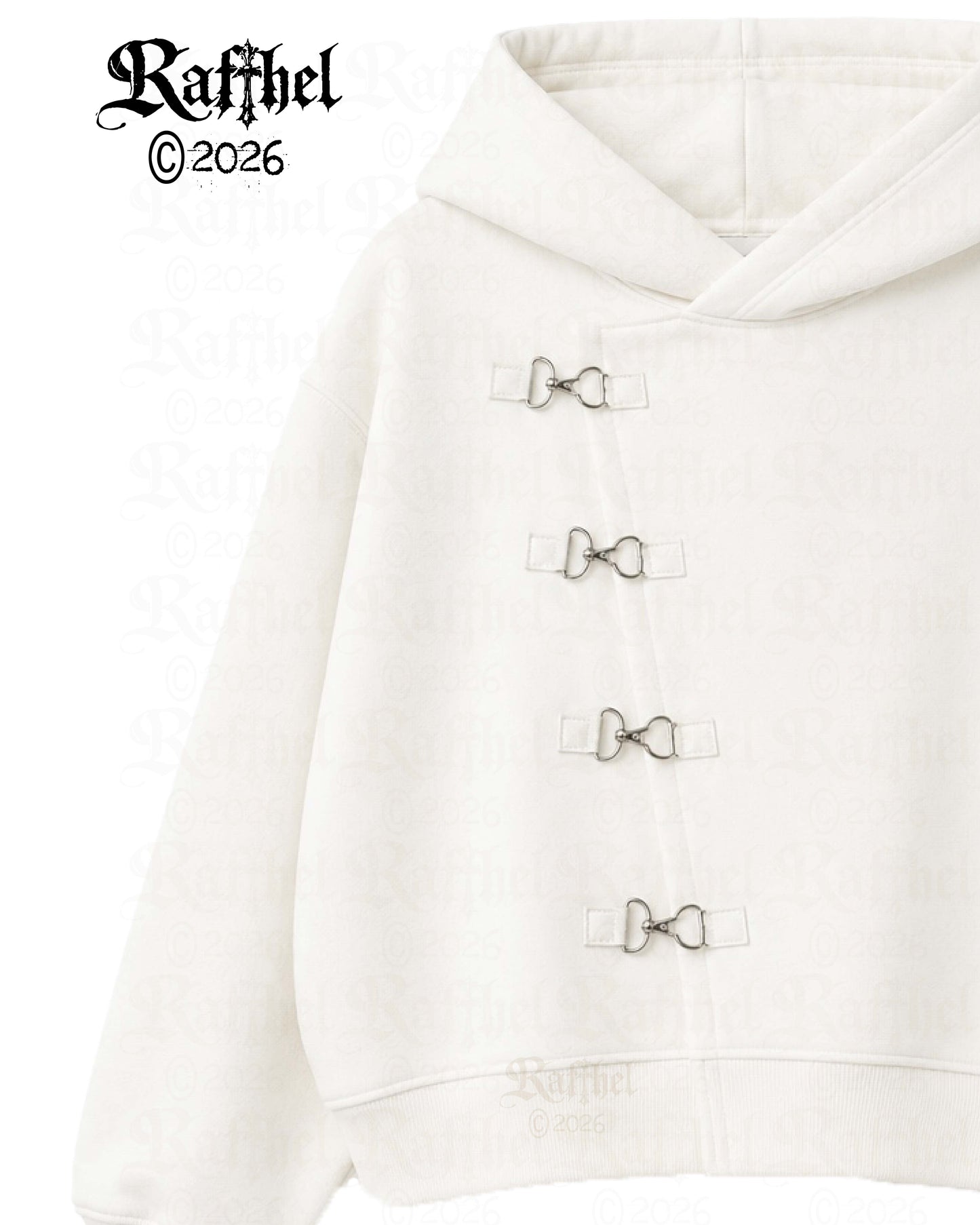 HOODIE WHITE // YUTA